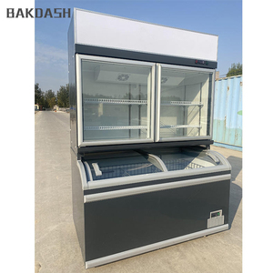 Équipement commercial pour supermarchés, réfrigérateur et congélateur combinés, vitrine réfrigérée HR14ZM, réfrigérateur et congélateur combinés - Product Image 5