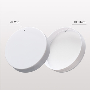 Trắng mịn Unlined nhựa vít <span class=keywords><strong>cap</strong></span> chai Top đóng cửa 68 Mét ABS/PP vít Top nắp nhựa màu đen Bìa - Product Image 2