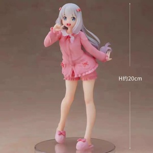Figurine Iszumi <span class=keywords><strong>Sagiri</strong></span> en pyjama, tenue rose pour la maison, Eromanga Sensei, figurine de belle fille de style mignon et domestique - Product Image 4