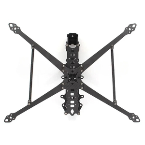 HOT Poisonous Bees 10inch Carbon Fiber Frame Suit X-Type Wheelbase 450mm Free Style Private Mold for 3110 3112 3115 Motor - Product Image 2