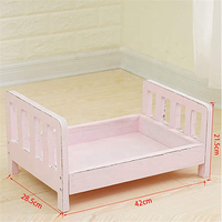 Kinder bett Baby Fotos Kleine Holzbett Posen Baby Neugeborene Requisiten Fotografie Requisiten Baby Photo Studio Requisiten Fotos