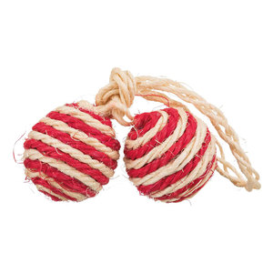 Pelotas de Sisal con Hierba Gatera de 4 cm, Juguetes Masticables para Mascotas - Product Image 4