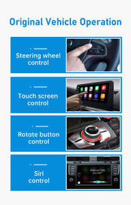 อะแดปเตอร์รถยนต์แบบ2-in-1แบบไร้สายแบบพกพา & แอนดรอยด์ TAB0A อะแดปเตอร์อัตโนมัติสำหรับการรับประกัน1ปีจากโรงงาน - Product Image 2