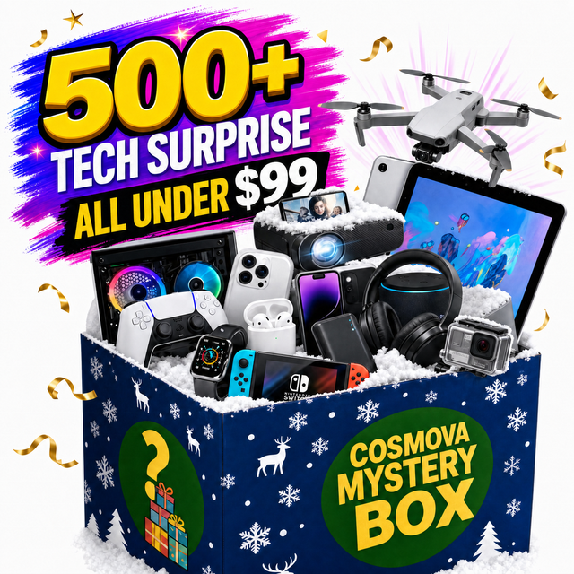 Advanced Surprise Electronics Mystery Box High Value 500+ Gadgets Fast Delivery with Kids Camera 3C Smart 5G Products