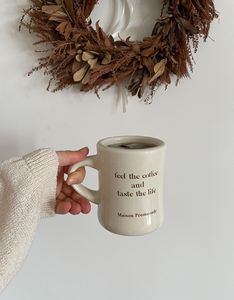 Tazze da pranzo personalizzate Color crema <span class=keywords><strong>con</strong></span> monogramma scritta tazza Cafe retrò - Product Image 6