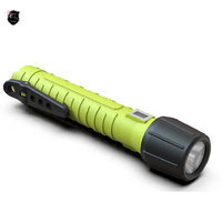 Brando Explosion Proof Flashlight, BO-T666 Plus Strong Flashlights Torches Rechargeable Flashlight IP68