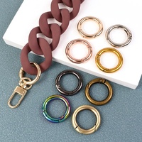Deepeel H7-3 16mm réglable bagages matériel accessoires O anneau sacs ceinture sangle chien chaîne boucles fermoirs ressort