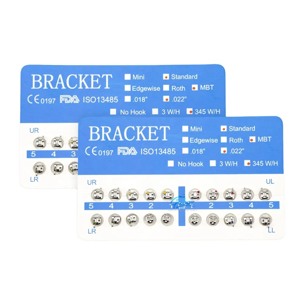+ Guber брекеты ортодонтия MIM 0,022 0,018 Ортодонтические брекеты медицинские продукты мини рот стоматологические брекеты