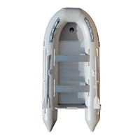 Haute Qualité PVC Bateau Bateau Gonflable de Plancher En Aluminium de Bateau De Pêche À Vendre