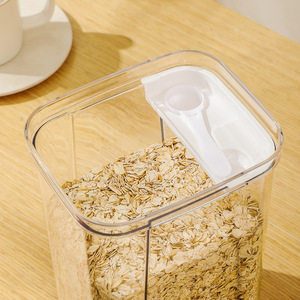 Food Grade Baby Formula <b>Container</b> <b>Large</b> Square Airtight Moisture Proof With Spoon For Refrigerator <b>Storage</b> - Product Image 2