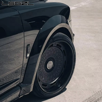 عجلات سيارات Lsgzl مصنوعة من قطعتين بحافة عميقة مقعرة 5x114.3 5x130 مخصصة لسيارات أودي Cls C8 وBMW Sf90 من سبائك الألومنيوم مقاس 22 بوصة
