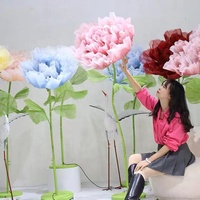 Nouvelles Fleurs en Papier Mécaniques à Ouverture et Fermeture Automatiques 2025 – Grandes Décorations de Scène Économiques pour Mariages