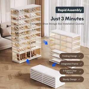 Nouvelle armoire de rangement de cuisine sur pied, anti-poussière, pour couverts et aliments, étagère de rangement, armoire de cuisine pliable, égouttoir à vaisselle - Product Image 3