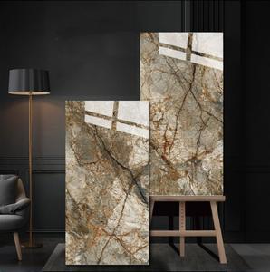 Piso de mármol brillante Foshan, azulejos de porcelana de cerámica, patrón moderno brillante, 600x1200 para sala de estar - Product Image 2