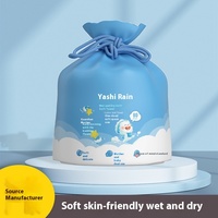 Serviettes nettoyantes pour le visage en coton épais jetables, lingettes humides douces pour un usage domestique, pour bébés, vente en gros, mouchoirs en coton spéciaux