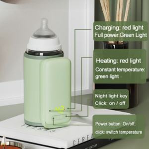 Rechargeable Cordless Outdoor Electric Plastic Fast Baby Formula Portable <b>Milk</b> Warmer for Lamp - Product Image 6