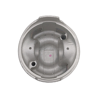 Piston de moteur diesel IZUMI D4BH 4 cylindres, diamètre de cylindre 91,1 mm, longueur 88,7 mm, comp. 48,7 mm Hauteur, Qualité supérieure, 1 an, N° de pièce.