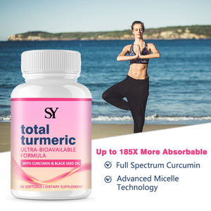 Best-seller Gélules au Curcuma Total Formule Ultra Biodisponible Soutien Profitez d'articulations revitalisées et dynamisez votre système immunitaire - Product Image 4