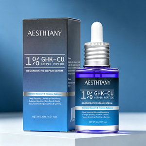 Natural Organic Anti-Aging Hydrating Face Lift <strong>Serum</strong> with Hyaluronic Acid &amp; Blue Copper Peptide 30mL - Product Image 2