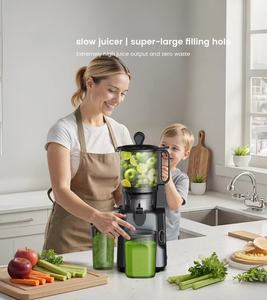 GDOR Extra Large Hopper Juicer Slow Masticating 5.12 "Wide Feed Chute for Vegetables and Fruit Powerful Cold Press Juicer - Product Image 4