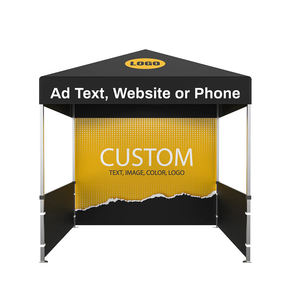 Tente Pop-Up Personnalisable Double Couche <span class=keywords><strong>10x10</strong></span> Écologique Imperméable avec Cadre en Aluminium et Logo pour Événements, Affaires et Salons Professionnels - Product Image 2