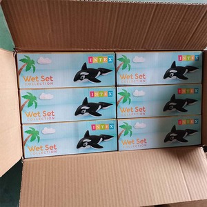 <span class=keywords><strong>INTEX</strong></span> 58561 Big Black Whale Mount Juguetes inflables de agua para niños Flotador de natación grande para adultos - Product Image 2