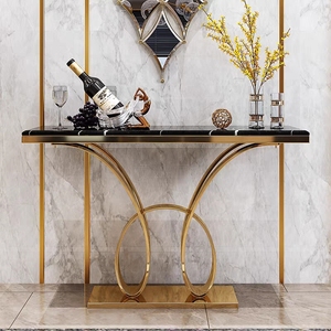 NOVA Antique Chic <strong>Console</strong> Living Room Furniture <strong>Black</strong> Metal <strong>Console</strong> or Hall Disques De Jeux Pour <strong>Consoles</strong> - Product Image 2