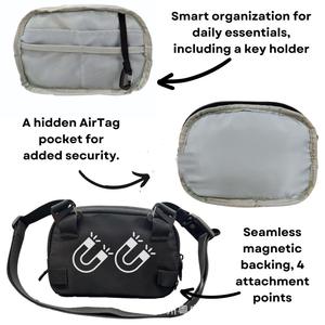 Men's Large Capacity Magnetic Fitness <b>Bag</b> Multifunctional Sports Water Bottle Phone <b>Storage</b> Bottle Polyester Magnetic Bottle <b>Bag</b> - Product Image 5