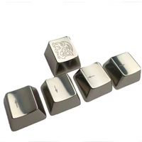 Aluminum Alloy Brass Steel Brass Plastic Customized Mechanical Keyboard Keycaps