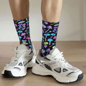 Calzini Personalizzati con Funghi Psichedelici, Calze Unisex con Stampa 3D Originale - Product Image 5