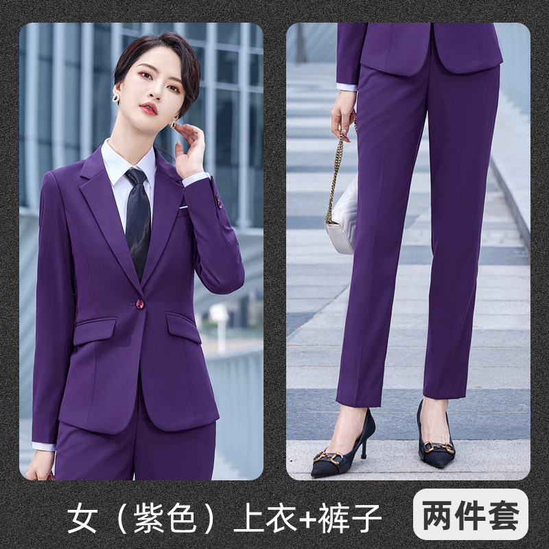 Female (purple suit pants)