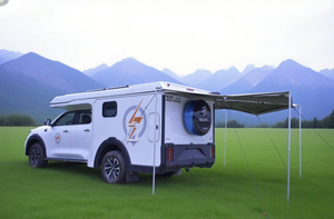 Soleflex <span class=keywords><strong>2025</strong></span> New Arrival RV mái hiên 270 Trailer Side 270 mái hiên với hỗ trợ chân cho xe tải off-road SUV - Product Image 2