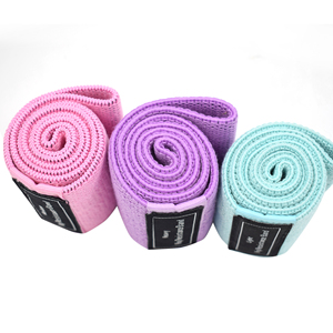 Fasce elastiche antiscivolo per allenamento con cintura per allenamento per donne fasce sportive di resistenza al Fitness per gambe e fasce per esercizi di testa - Product Image 4