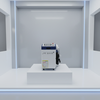 Machine de nettoyage au laser à fibre portative PFT Economical 3000W, qualité industrielle, haute précision pour l'acier inoxydable, l'aluminium et les métaux