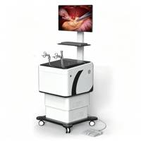 Simulateur laparoscopique à retour de force, simulateur de chirurgie minimale invasive virtuelle avec moniteur de signes vitaux pour l'enseignement médical
