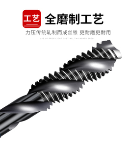 Bsw 1/4-20 5/16-18 3/8-16 7/16-14 1/2-12 xoắn ốc máy vòi bsw threading vòi dụng cụ cắt kim loại - Product Image 2