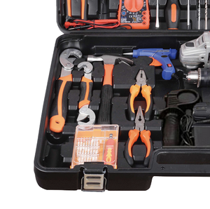 Set <span class=keywords><strong>Trapano</strong></span> a Percussione con Valigetta Utensili Manuali Macchina per Foratura Elettrica Attrezzi Elettrici <span class=keywords><strong>Trapano</strong></span> a Percussione Krain 550W - Product Image 4