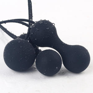 Ensemble de 3 boules de Kegel pour femmes, boule de Ben Wall, <span class=keywords><strong>massage</strong></span>, poids, exercice pour resserrer les muscles - Product Image 2