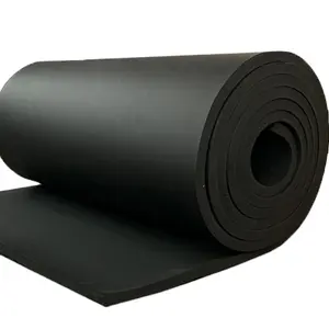 soft flexible thermal insulation sheet rubber foam blanket