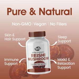 OEM ODM Vente chaude de compléments alimentaires à base de Ganoderma Lucidum, capsules d'extrait de champignon Reishi - Product Image 4