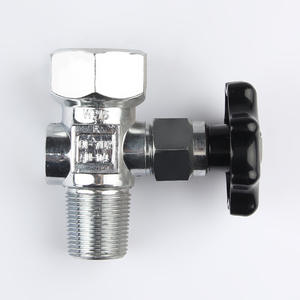 Vanne de bouteille d'oxygène et de dioxyde de carbone QF-20 QF-2A8 en cuivre chromé QF-7D2 QF-8 pour bouteilles de gaz - Product Image 1