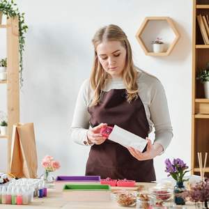 Moule à savon rectangulaire en silicone de haute qualité 1200 ml avec boîte en bois – Outil DIY pour la fabrication de savon et de gâteaux - Product Image 4