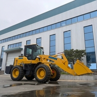 Chargeuse sur pneus diesel NMDE haute performance 3 tonnes 92KW avec godet de 1,7 m pour sable/pierre, entretien facile, export direct usine, la meilleure
