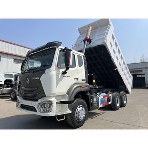 รถบรรทุกหนัก Howo 6x4 ขับเคลื่อนด้วยดีเซลยูโร 2  แบบเทท้าย  ระบบเกียร์ธรรมดา  สำหรับงานเหมือง  พร้อมกล้องมองหลัง - Product Image 3