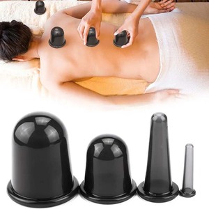 Outil de soin de la peau très vendu, ensemble de ventouses en silicone pour le massage facial et le dos - Product Image 5