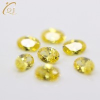 Usine en gros ovale coupe zircone cubique diamant fin couleur bon prix pierre précieuse synthétique CZ en vrac