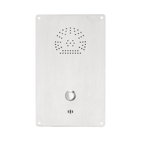 Teléfono Manos Libres Resistente a Vandalismo, Teléfono de Emergencia Resistente a la Intemperie IP66 para Sistema de Comunicación Industrial