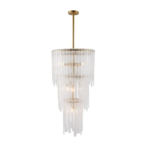 Lustre en verre de Murano de style industriel vintage pour salon, lustres et suspensions noirs pour villa - Product Image 3