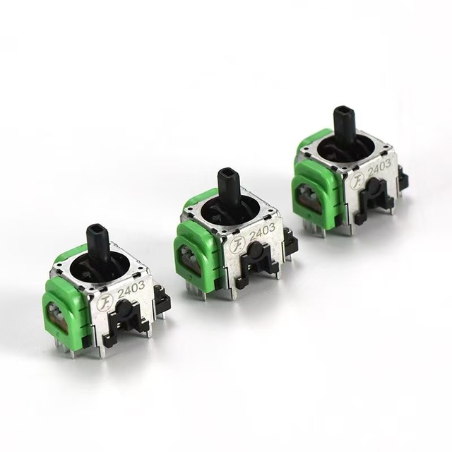 16mm Analog Sensor Joystick Potentiometer Joystick in Game Controller with Tact Switch for PS4/PS5/XBOX/Switch Pro