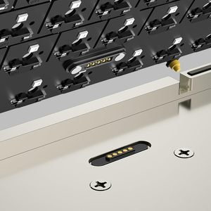 Teclado Mecánico para Juegos WOBKEY Crush80 <span class=keywords><strong>Reboot</strong></span> CNC de Aluminio, Tri-Modo, Intercambiable en Caliente, con Junta, ARGB - Product Image 2